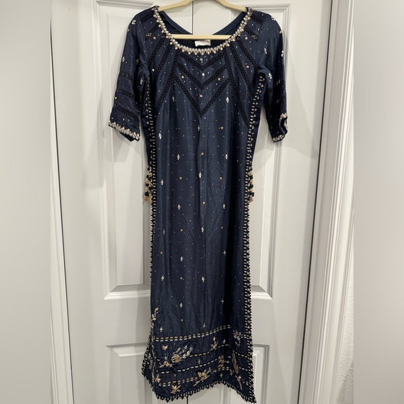 Famous Nadia farooqui pakistani designer dress - Picture 1 of 10